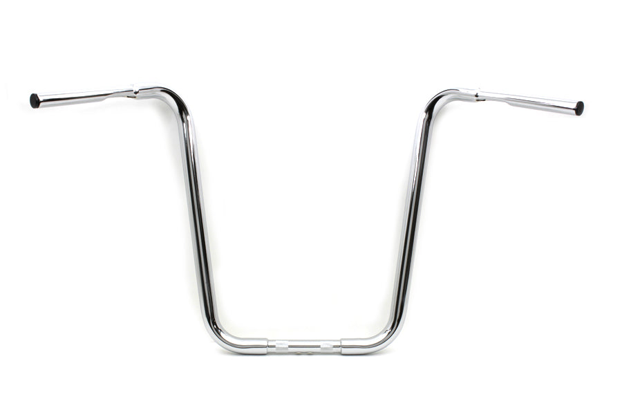 MCM 20 Buffalo Ape Hanger Handlebar with Indents Chrome - additional view 4