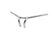 MCM 7 Curve Riser Bar Handlebar with Indents