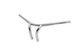 MCM 8-1/2 Curved Riser Bar Handlebar with Indents - additional view 2