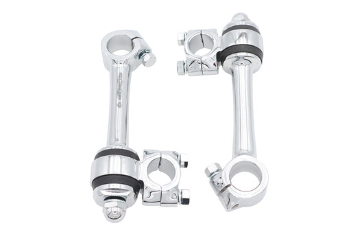 MCM Chrome Replica 5-1/2 Flander Riser Set - additional view 2