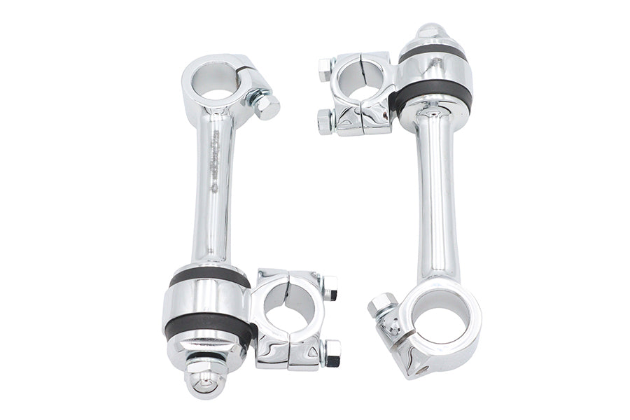MCM Chrome Replica 5-1/2 Flander Riser Set - additional view 2