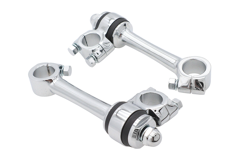 MCM Chrome Replica 5-1/2 Flander Riser Set - additional view 3
