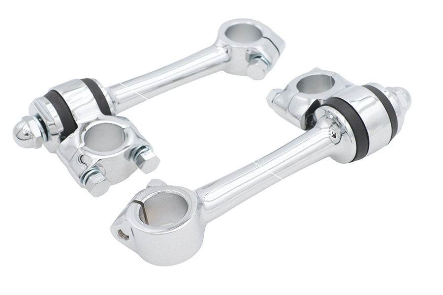 MCM Chrome Replica 5-1/2 Flander Riser Set - additional view 4