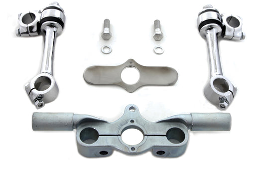 V-Twin Manufacturing Flanders Spring Fork Riser/Tree Kit