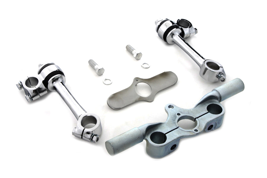 V-Twin Manufacturing Flanders Spring Fork Riser/Tree Kit - additional view 2