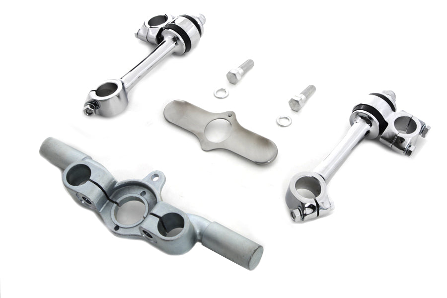 V-Twin Manufacturing Flanders Spring Fork Riser/Tree Kit - additional view 3
