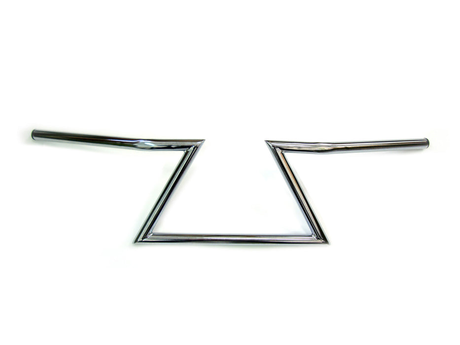 MCM 8 Z Handlebars Chrome without Indents