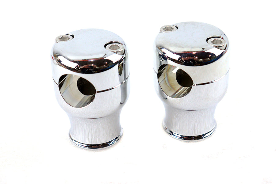 V-Twin Manufacturing 2 Glide Riser Set Chrome - additional view 3