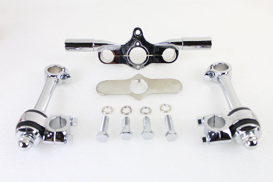 V-Twin Manufacturing Spring Fork Flanders Riser Kit