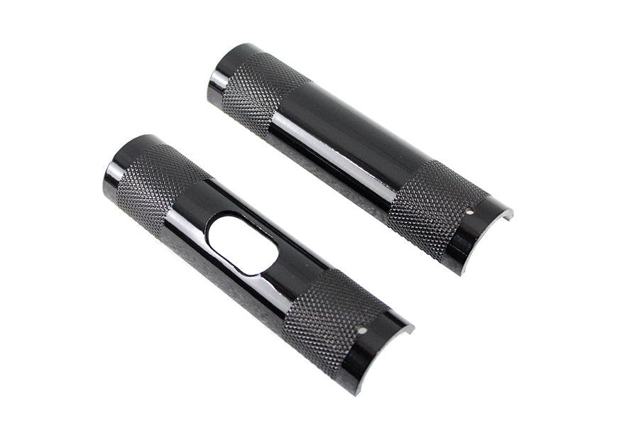 MCM 1-1/4 Handlebar Riser Adapter Sleeve Spacer Set Black - additional view 2