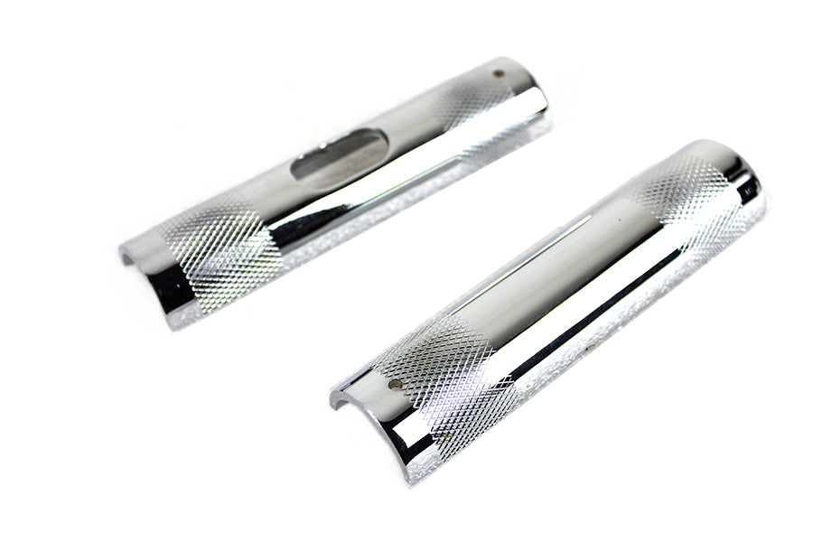 MCM 1-1/4 Handlebar Riser Adapter Sleeve Spacer Set Chrome
