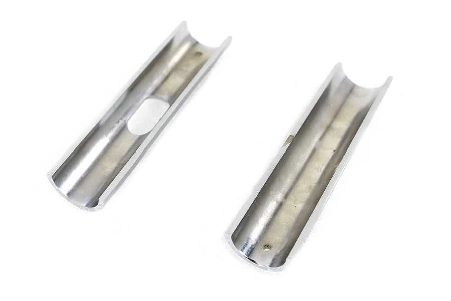 MCM 1-1/4 Handlebar Riser Adapter Sleeve Spacer Set Chrome - additional view 2