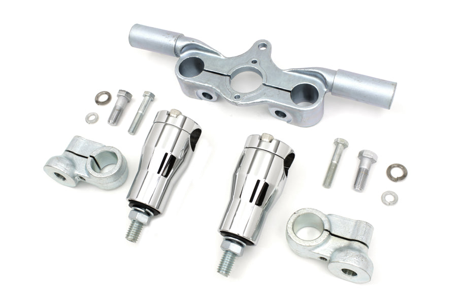 V-Twin Manufacturing Spring Fork Glide Riser/Tree Kit - additional view 4