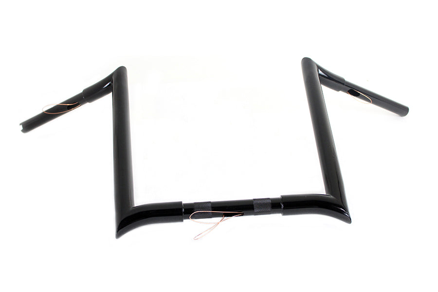 MCM 16 Black Z-Bar Handlebar with Indents - additional view 2