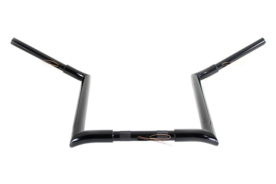MCM 16 Black Z-Bar Handlebar with Indents - additional view 4