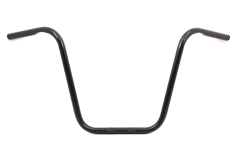MCM 16 Ape Hanger Handlebar with Indents Gloss Black
