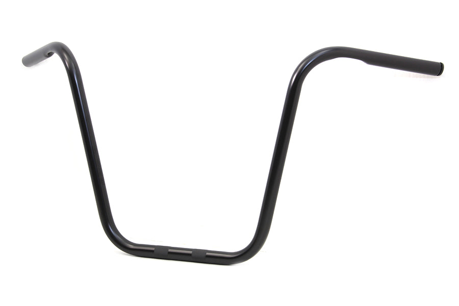 MCM 16 Ape Hanger Handlebar with Indents Gloss Black - additional view 2