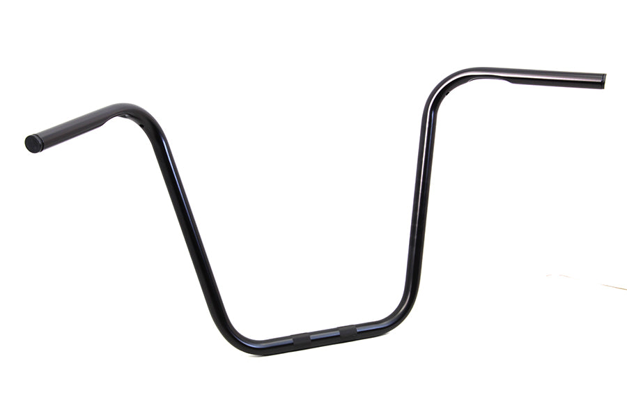 MCM 16 Ape Hanger Handlebar with Indents Gloss Black - additional view 4