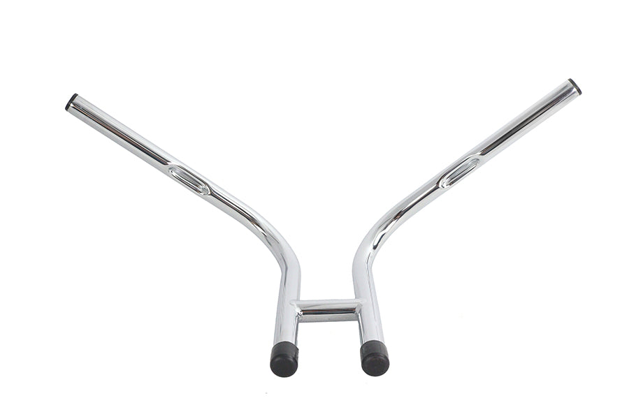 V-Twin Manufacturing Rabbit Ear Handlebar Chrome - additional view 2