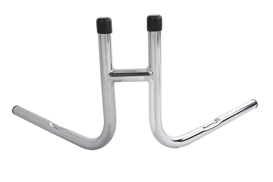 V-Twin Manufacturing Rabbit Ear Handlebar Chrome - additional view 3