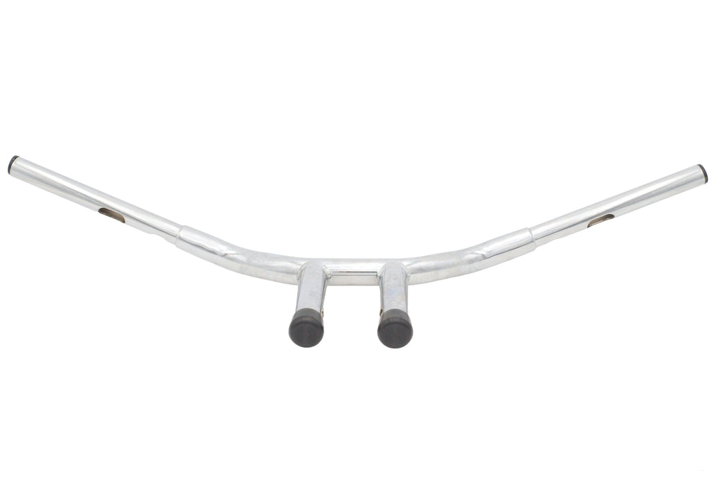 V-Twin Manufacturing 10 Combat Style Riser Handlebar Chrome - additional view 2