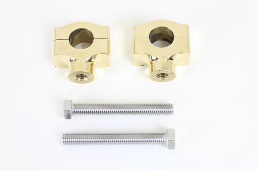 MCM 1 Handlebar Riser Set Brass