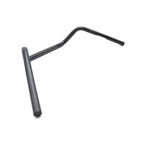 6 Medium Buckhorn Handlebar with Indents Black - Ultima 50-346