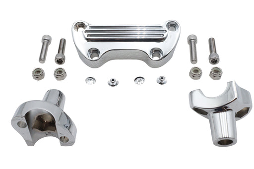 MCM 1-1/2 Post Riser Kit Chrome