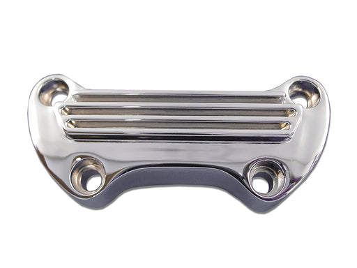 MCM Finned Riser Top Clamp Chrome