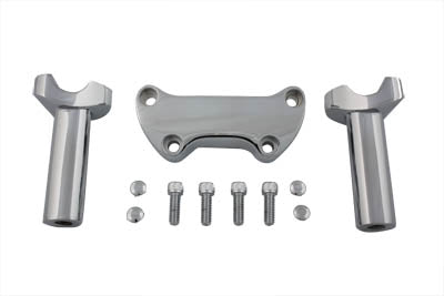 MCM 4-1/2 Post Riser Kit Chrome