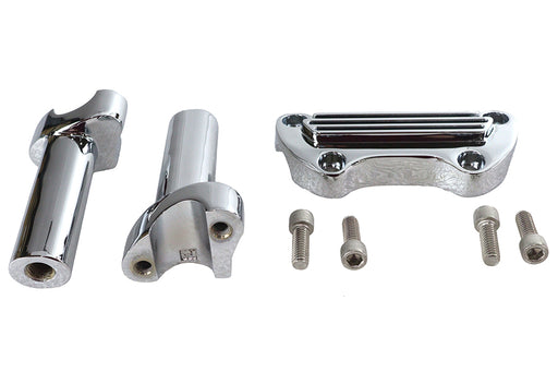 V-Twin Manufacturing 4-1/2 Post Riser Kit Chrome