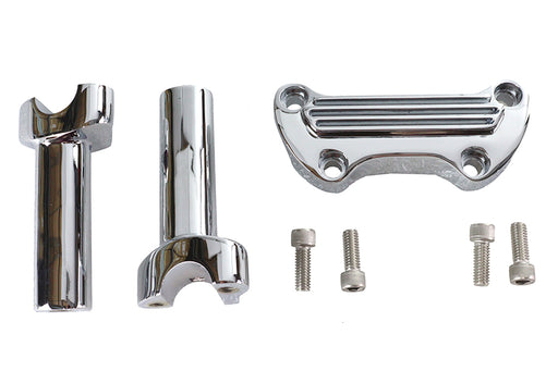 V-Twin Manufacturing 4-1/2 Post Riser Kit Chrome - additional view 2
