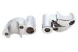 MCM Offset Riser Stem Set Chrome