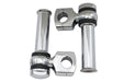 MCM 4-1/4 Offset Dog Bone Riser Set Chrome - additional view 2