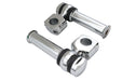 MCM 4-1/4 Offset Dog Bone Riser Set Chrome - additional view 4