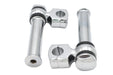 MCM 5-1/4 Offset Dog Bone Riser Set Chrome