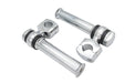 MCM 5-1/4 Offset Dog Bone Riser Set Chrome - additional view 4