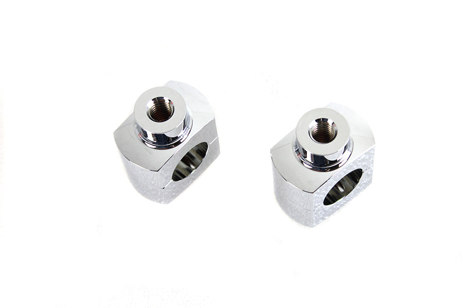 V-Twin Manufacturing 1-1/2 Short Riser Set Chrome - additional view 2