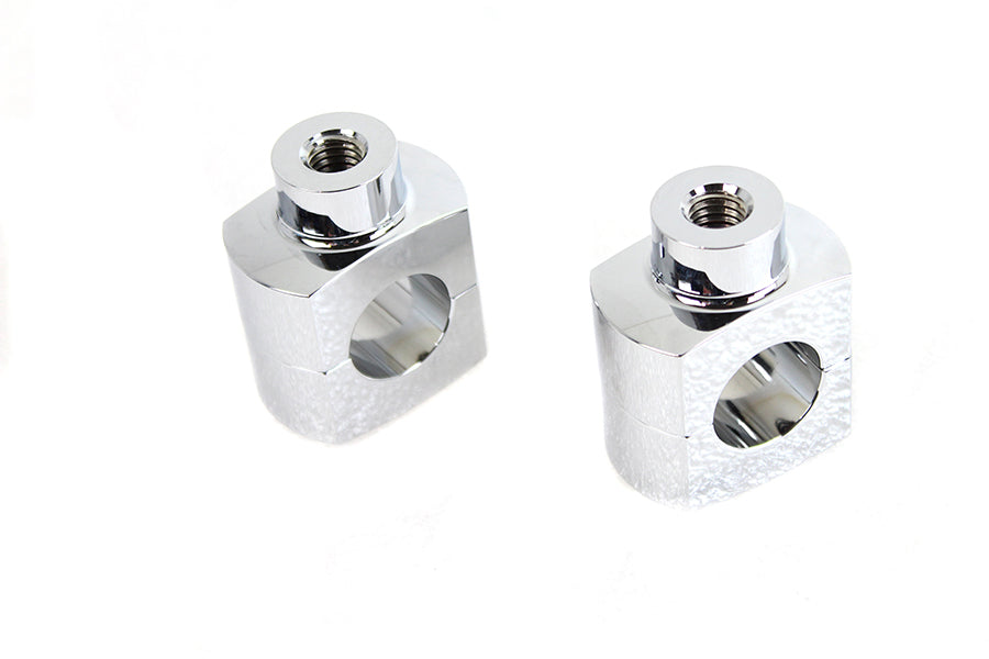 V-Twin Manufacturing 1-1/2 Short Riser Set Chrome - additional view 3