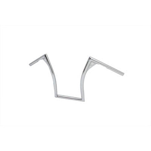 15 Pirate Z-Bar Handlebar Chrome - MCM 20118