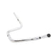 12 Mini Ape Hanger Handlebar with Indents Chrome - V-Twin 25-3263 - OEM 56832-04C - Twin Cam 1999+