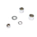 Front Axle Spacer Kit Smooth Style - V-Twin 2507-5 - OEM 41901-08 - Twin Cam Touring 2008+