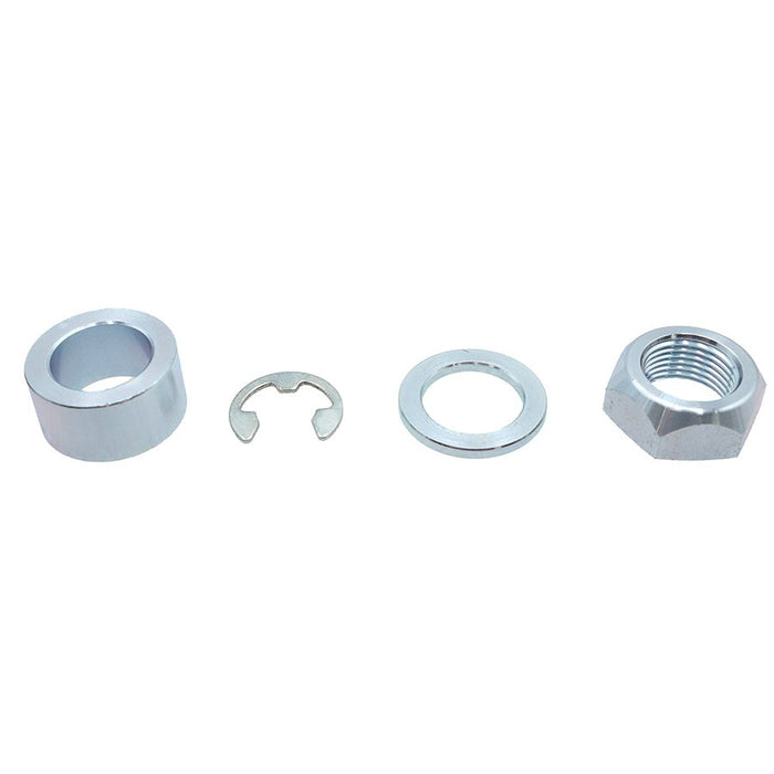 Rear Axle Spacer Kit Smooth Style Bright Zinc - V-Twin 2508-4T - OEM 41242-08 - Twin Cam Touring 2008+