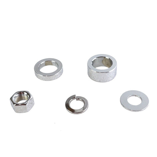 Chrome Front Axle Spacer Kit - V-Twin 2509-6 - OEM 43358-08 - Sportster 2008+