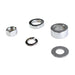 Chrome Front Axle Spacer Kit - V-Twin 2509-6 - OEM 43358-08 - Sportster 2008+