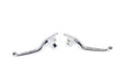 V-Twin Manufacturing M8 Chrome 3-Slot Hand Lever Set with Pin