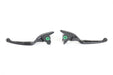 V-Twin Manufacturing M8 Matte Black 3-Slot Hand Lever Set - additional view 2