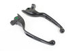 V-Twin Manufacturing M8 Matte Black 3-Slot Hand Lever Set - additional view 4