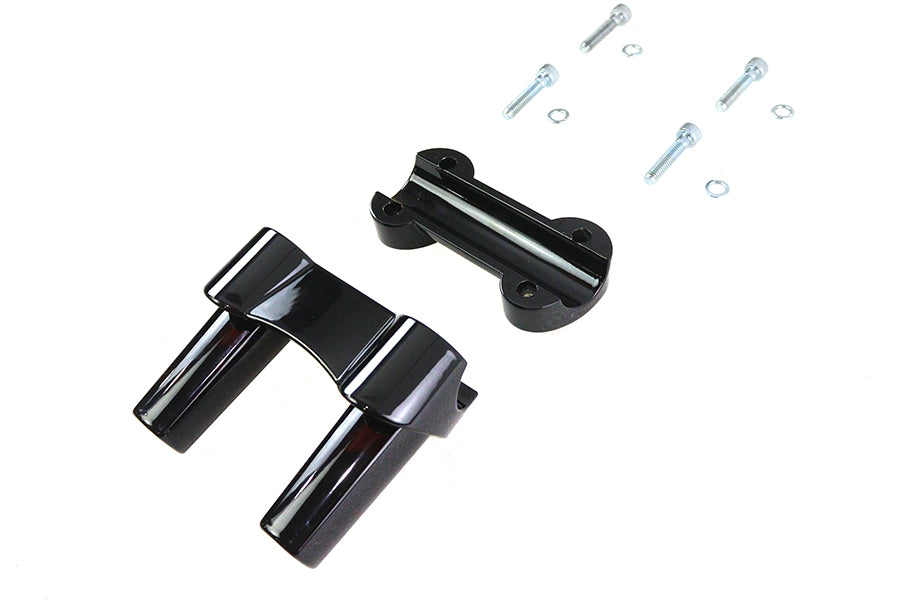 V-Twin Manufacturing 4.1 Fat Riser Kit Black - additional view 2