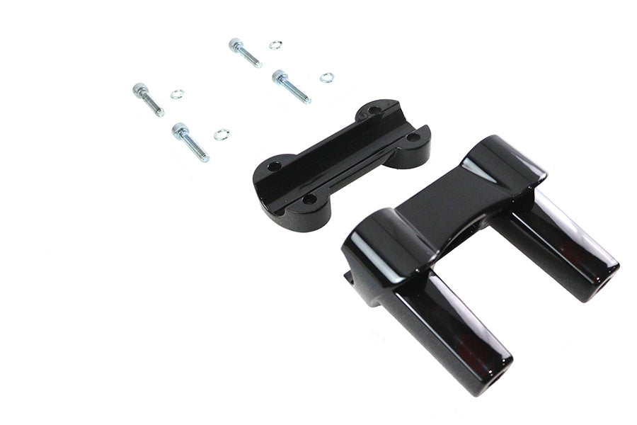 V-Twin Manufacturing 4.1 Fat Riser Kit Black - additional view 3